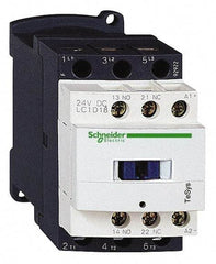 Schneider Electric - 3 Pole, 208 Coil VAC at 50/60 Hz, 18 Amp at 440 VAC and 32 Amp at 440 VAC, Nonreversible IEC Contactor - 1 Phase hp: 1 at 115 VAC, 3 at 230/240 VAC, 3 Phase hp: 10 at 460/480 VAC, 15 at 575/600 VAC, 5 at 200/208 VAC, 5 at 230/240 VAC - A1 Tooling