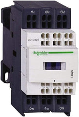 Schneider Electric - 3 Pole, 24 Coil VAC at 50/60 Hz, 16 Amp at 440 VAC and 9 Amp at 440 VAC, Nonreversible IEC Contactor - 1 Phase hp: 0.5 at 115 VAC, 1 at 230/240 VAC, 3 Phase hp: 2 at 200/208 VAC, 2 at 230/240 VAC, 5 at 460/480 VAC, 7.5 at 575/600 VAC - A1 Tooling