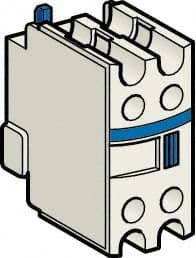 Schneider Electric - Contactor Auxiliary Contact Block - For Use with CR1F, TeSys D and TeSys F - A1 Tooling