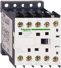 Schneider Electric - 4 Pole, 110 Coil VAC at 50/60 Hz, 16 Amp at 690 VAC and 20 Amp at 440 VAC, Nonreversible IEC Contactor - BS 5424, CSA, IEC 60947, NF C 63-110, RoHS Compliant, UL Listed, VDE 0660 - A1 Tooling