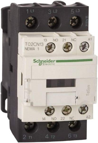 Square D - 3 Pole, 240 Coil VAC, 27 Amp NEMA Contactor - Open Enclosure - A1 Tooling