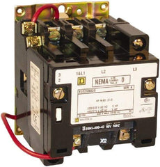 Square D - 3 Pole, 24 Coil VAC at 60 Hz, 18 Amp NEMA Contactor - Open Enclosure, 60 Hz at 24 VAC - A1 Tooling