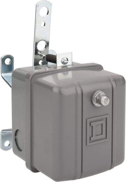 Square D - 1 NEMA Rated, DPST, Float Switch Pressure and Level Switch - 575 VAC, Line-Load-Load-Line Terminal - A1 Tooling