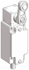 Telemecanique Sensors - DP, NC/NO, 240 VAC, 5-Pin M12 Male Terminal, Roller Lever Actuator, General Purpose Limit Switch - IP66 IPR Rating - A1 Tooling