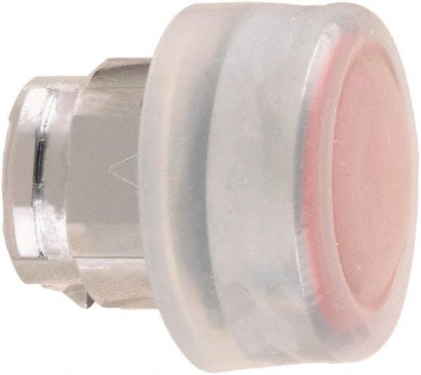 Schneider Electric - 22mm Mount Hole, Flush, Pushbutton Switch Only - Round, Red Pushbutton, Nonilluminated, Momentary (MO) - A1 Tooling