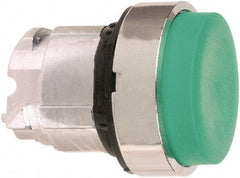 Schneider Electric - 22mm Mount Hole, Extended Straight, Pushbutton Switch Only - Round, Green Pushbutton, Maintained (MA) - A1 Tooling