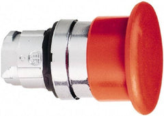 Schneider Electric - 22mm Mount Hole, Extended Mushroom Head, Pushbutton Switch Only - Round, Red Pushbutton, Nonilluminated, Momentary (MO) - A1 Tooling