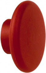 Schneider Electric - Extended Mushroom Head Pushbutton Switch Knob - Red, Nonilluminated - A1 Tooling