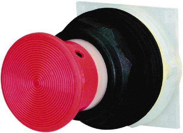 Schneider Electric - 30mm Mount Hole, Extended Straight, Pushbutton Switch Only - Red Pushbutton, Momentary (MO) - A1 Tooling