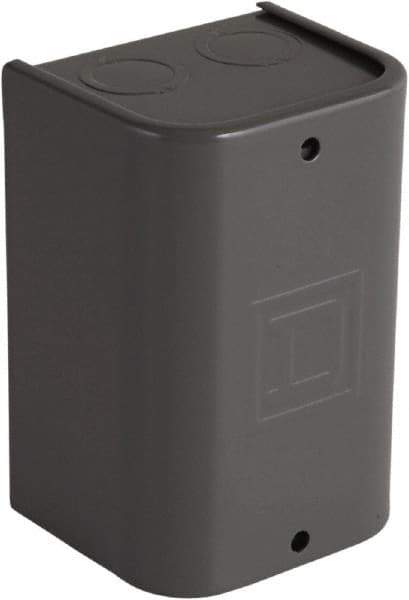 Square D - Steel Power Relay Enclosure Screw Cover - NEMA 1, 92mm Wide x 134.11 mm High x 84mm Deep - A1 Tooling