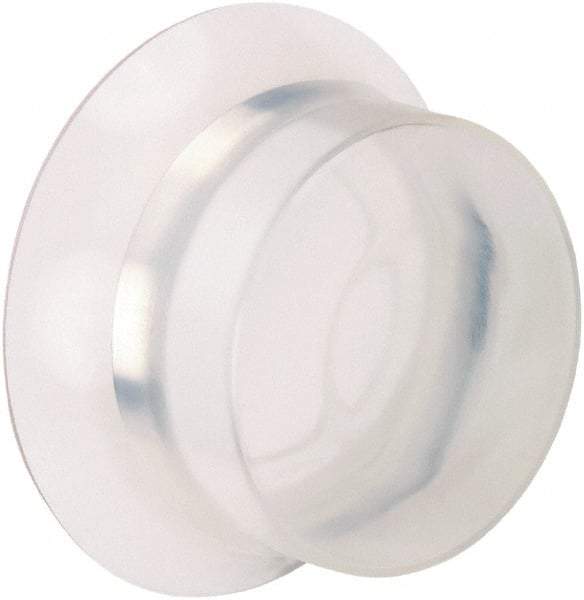 Schneider Electric - Extended Straight Flush Pushbutton Switch Boot - Clear, Round Button - A1 Tooling