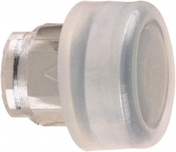 Schneider Electric - 22mm Mount Hole, Extended Straight, Pushbutton Switch Only - Round, Black Pushbutton, Nonilluminated, Momentary (MO) - A1 Tooling