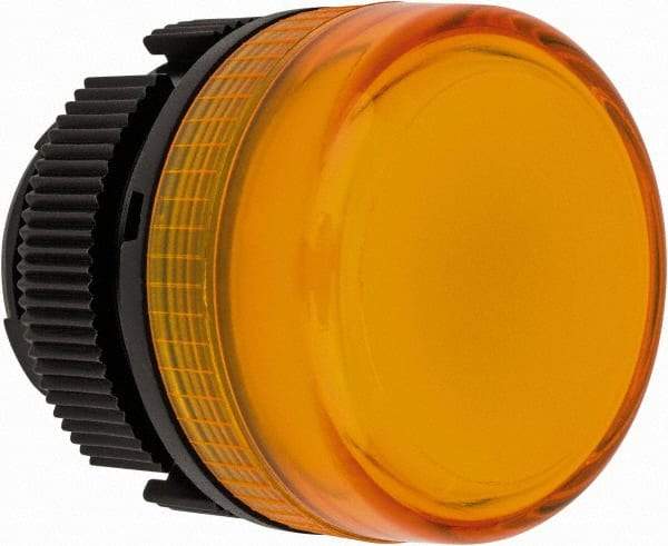 Schneider Electric - Yellow Lens Incandescent Pilot Light - Round Lens, Shock Resistant, Vibration Resistant - A1 Tooling