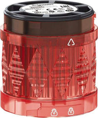 Schneider Electric - LED Lamp, Red, Steady, Stackable Tower Light Module - 24 VAC/VDC, 40 Milliamp, IP65 Ingress Rating, Base Mount - A1 Tooling