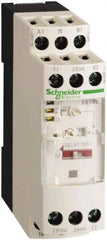 Schneider Electric - 300 hr Delay, Single Range 2CO Time Delay Relay - 8 Contact Amp, 110 to 240 VAC, 24 VAC, 24 VDC, 42 to 48 VAC & 42 to 48 VDC - A1 Tooling