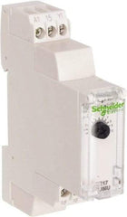 Schneider Electric - 100 hr Delay, Multiple Range SPDT Time Delay Relay - 8 Contact Amp, 24 VDC & 24 to 240 VAC, Selector Switch - A1 Tooling