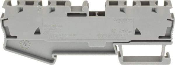 Schneider Electric - 1 Pole, 800 Volt, 32 Amp, -40 to 266°F, DIN Rail Mount, Polyamide Passthrough Terminal Block - 4 Contacts, 28 to 10 AWG Compatibility, 36-1/2mm High - A1 Tooling