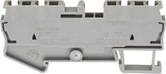 Schneider Electric - 1 Pole, 800 Volt, 24 Amp, -40 to 266°F, DIN Rail Mount, Polyamide Passthrough Terminal Block - 4 Contacts, 28 to 12 AWG Compatibility, 36-1/2mm High - A1 Tooling