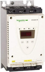 Schneider Electric - 47 Amp, 208 to 600 Coil VAC, 50/60 Hz, IEC Motor Starter - 1 Phase Hp: 1 at 208 Volt, 15 at 230 Volt, 3 Phase Hp: 30 at 460 Volt, 40 at 575 Volt - A1 Tooling