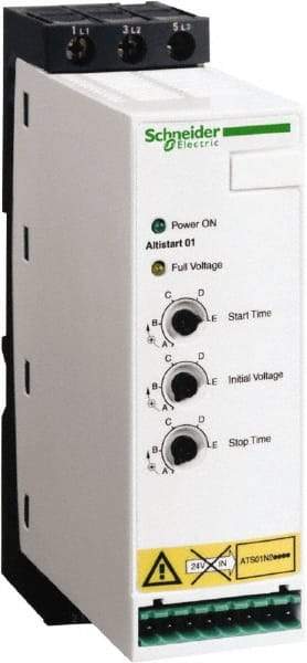 Schneider Electric - 32 Amp, 50/60 Hz, IEC Motor Starter - 3 Phase Hp: 20 - A1 Tooling