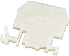 Square D - Terminal Block End Barrier - Use with Type G Terminal Blocks - A1 Tooling