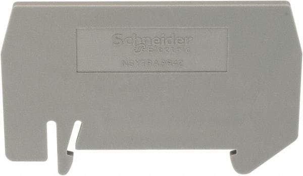 Schneider Electric - 2mm High, Terminal Block Partition Plate - Use with Various Terminal Blocks - A1 Tooling