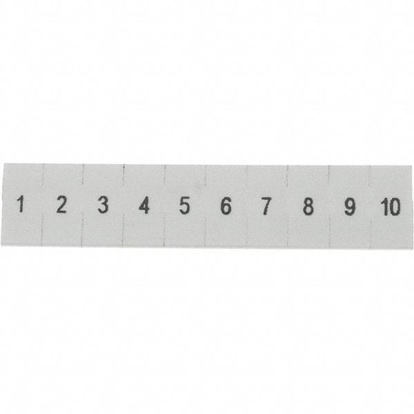 Schneider Electric - Terminal Block Marking Strip - Use with Linergy TR Series Terminal Blocks - A1 Tooling