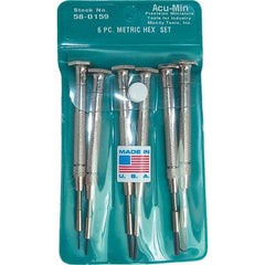 Moody Tools - Precision & Specialty Screwdrivers Type: Precision Hex Overall Length Range: 3" - 6.9" - A1 Tooling