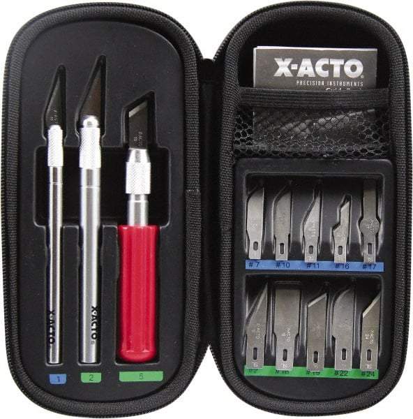 X-ACTO - Hobby Knife Set - 16 Pieces, Includes 3 Knives & 16 Blades - A1 Tooling