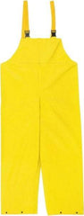 MCR Safety - Size S, Yellow, Rain, Limited Flammability Overall - Snap Ankle, Take Up Snaps Wrist - A1 Tooling