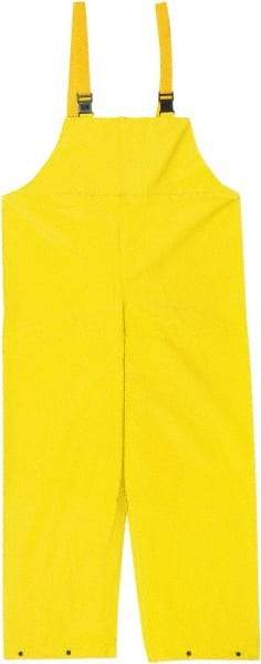 MCR Safety - Size L, Yellow, Rain, Limited Flammability Overall - Snap Ankle, Take Up Snaps Wrist - A1 Tooling