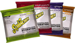 Sqwincher - 2.5 Gal Pack Assorted Flavors Activity Drink - Powdered, Yields 2.2 Gal - A1 Tooling