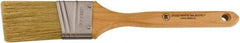 Wooster Brush - 2" Angled Hog Sash Brush - 2-15/16" Bristle Length, 7-7/8" Maple Fluted Handle - A1 Tooling