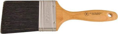 Wooster Brush - 3" Flat Hog Varnish Brush - 3-7/16" Bristle Length, 5-1/8" Maple Beavertail Handle - A1 Tooling