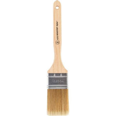 Wooster Brush - 2" Flat Synthetic Sash Brush - 2-11/16" Bristle Length, 7-7/8" Maple Fluted Handle - A1 Tooling