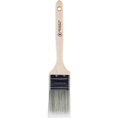 Wooster Brush - 2" Flat Synthetic Sash Brush - 2-11/16" Bristle Length, 7-3/4" Wood Fluted Handle - A1 Tooling