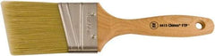 Wooster Brush - 2-1/2" Angled Synthetic Varnish Brush - 2-15/16" Bristle Length, 5-7/8" Maple Beavertail Handle - A1 Tooling