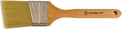 Wooster Brush - 2-1/2" Angled Synthetic Sash Brush - 2-15/16" Bristle Length, 7-7/8" Maple Fluted Handle - A1 Tooling