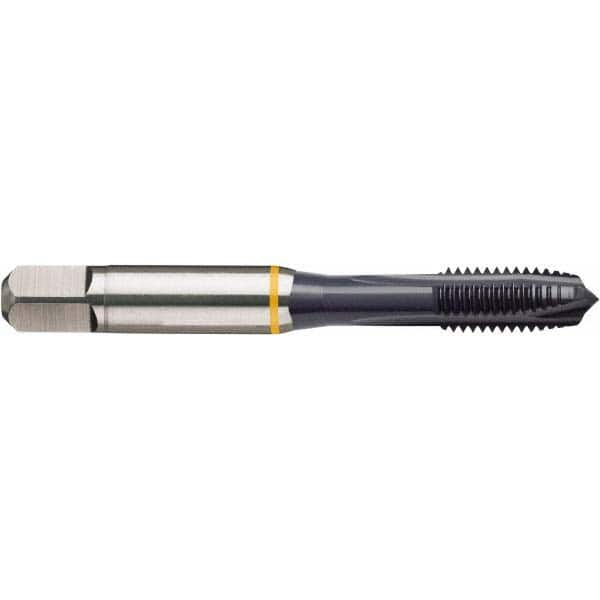 Spiral Point Tap: 1/2-13, UNC, 4 Flutes, Plug, 2B/3B, Cobalt, TiCN Finish 63/64″ Thread Length, 3.381″ OAL, Right Hand, H3, Series 4404