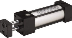 Norgren - 6" Stroke x 1-1/2" Bore Double Acting Air Cylinder - 1/4 Port, 250 Max psi, -20 to 200°F - A1 Tooling