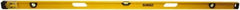 DeWALT - Magnetic 78" Long 3 Vial I-Beam Level - Aluminum, Yellow - A1 Tooling