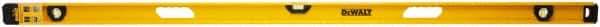 DeWALT - 72" Long 3 Vial I-Beam Level - Aluminum, Yellow - A1 Tooling