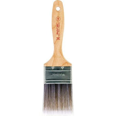 Wooster Brush - 2-1/2" Flat Nylon/Polyester Varnish Brush - 2-15/16" Bristle Length, 6-1/2" Maple Beavertail Handle - A1 Tooling