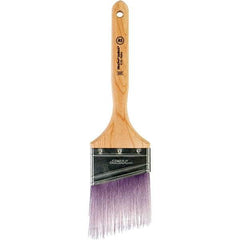 Wooster Brush - 3" Angled Synthetic Sash Brush - 3-3/16" Bristle Length, 7.77" Maple Fluted Handle - A1 Tooling