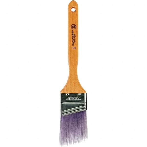 Wooster Brush - 2" Angled Synthetic Sash Brush - 2-11/16" Bristle Length, 7.77" Maple Fluted Handle - A1 Tooling