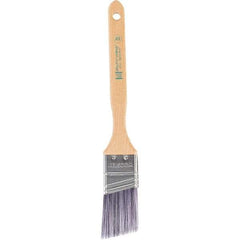 Wooster Brush - 1-1/2" Angled Synthetic Sash Brush - 2-7/16" Bristle Length, 7.88" Maple Fluted Handle - A1 Tooling