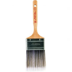 Wooster Brush - 2-1/2" Flat Nylon/Polyester Varnish Brush - 2-15/16" Bristle Length, 6-1/4" Maple Dowel Handle - A1 Tooling