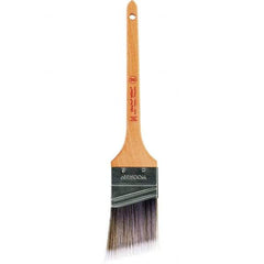 Wooster Brush - 2" Angled Nylon/Polyester Sash Brush - 2-7/16" Bristle Length, 8" Maple Rattail Handle - A1 Tooling