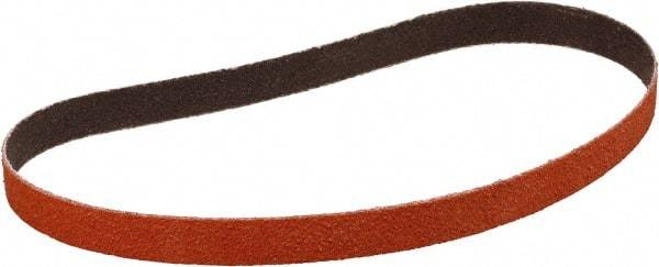 3M - 1/8" Wide x 18" OAL, 80 Grit, Ceramic Abrasive Belt - Ceramic, Coated, Cloth Backing, Series 777F - A1 Tooling