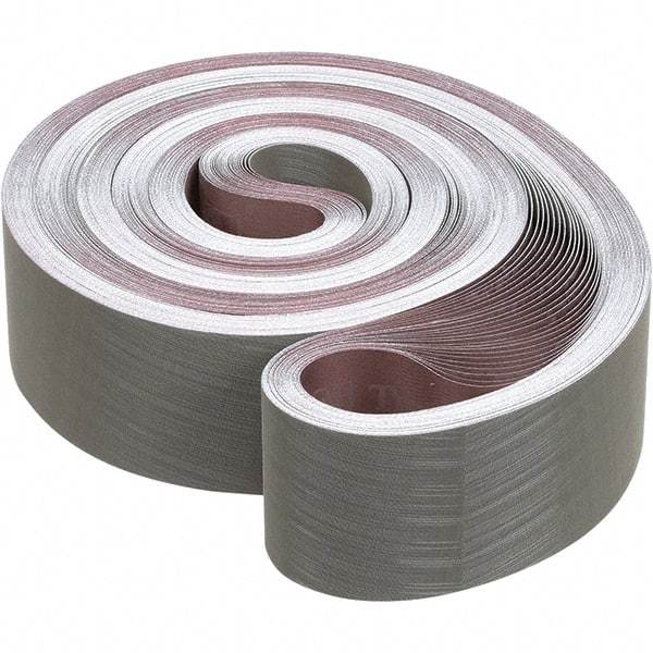 3M - 3" Wide x 132" OAL, A30 Grit, Aluminum Oxide Abrasive Belt - Aluminum Oxide, Coated, Cloth Backing, Wet, Series 307EA - A1 Tooling